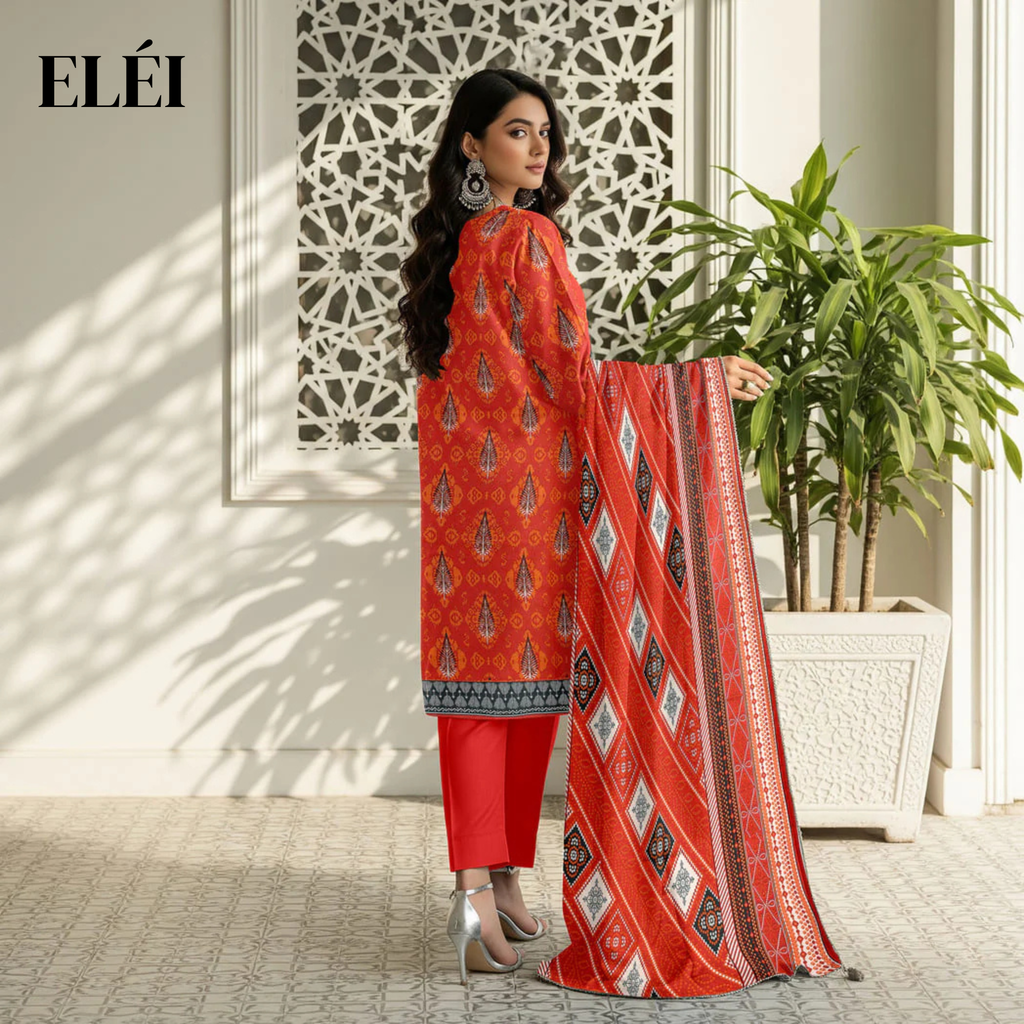 ELÉI VOLUME-06 ELÉI KARANDI 3PC PRINTED SUIT KR.53