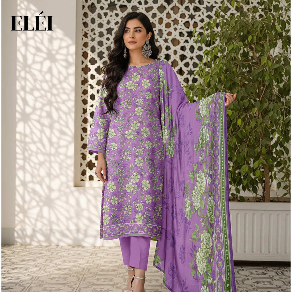 ELÉI VOLUME-06 ELÉI KARANDI 3PC PRINTED SUIT KR.54