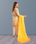 ELÉI VOLUME-04 KHADDAR 3PC PRINTED SUIT K.36