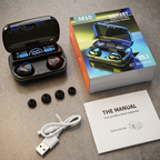 M10 TWS Wireless Earbuds Bluetooth 5.1 – Display charging with Power Bank Feature