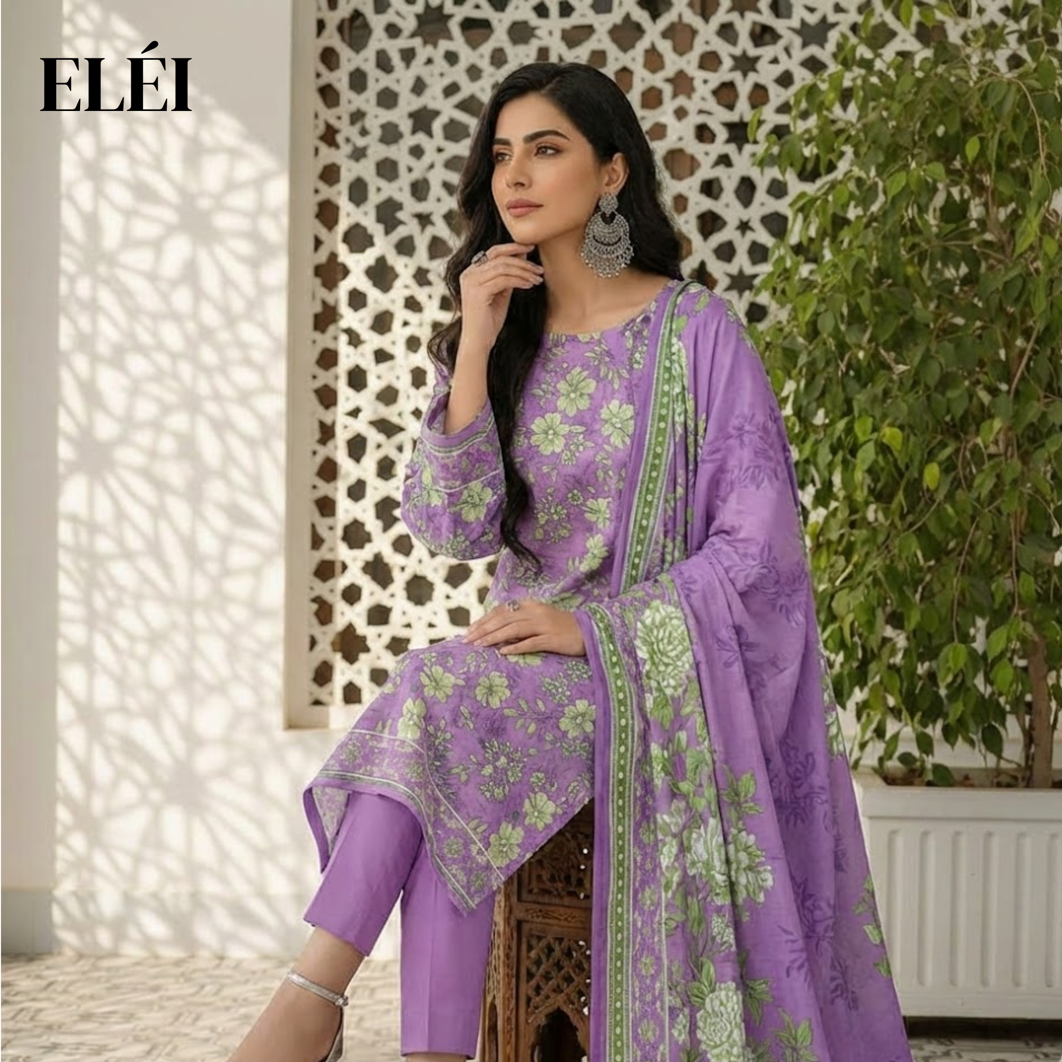 ELÉI VOLUME-06 ELÉI KARANDI 3PC PRINTED SUIT KR.54