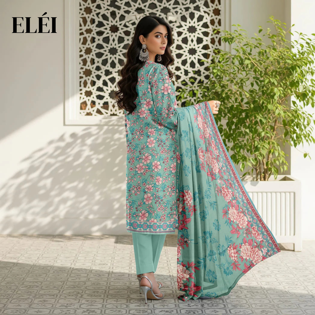 ELÉI VOLUME-06 ELÉI KARANDI 3PC PRINTED SUIT KR.56