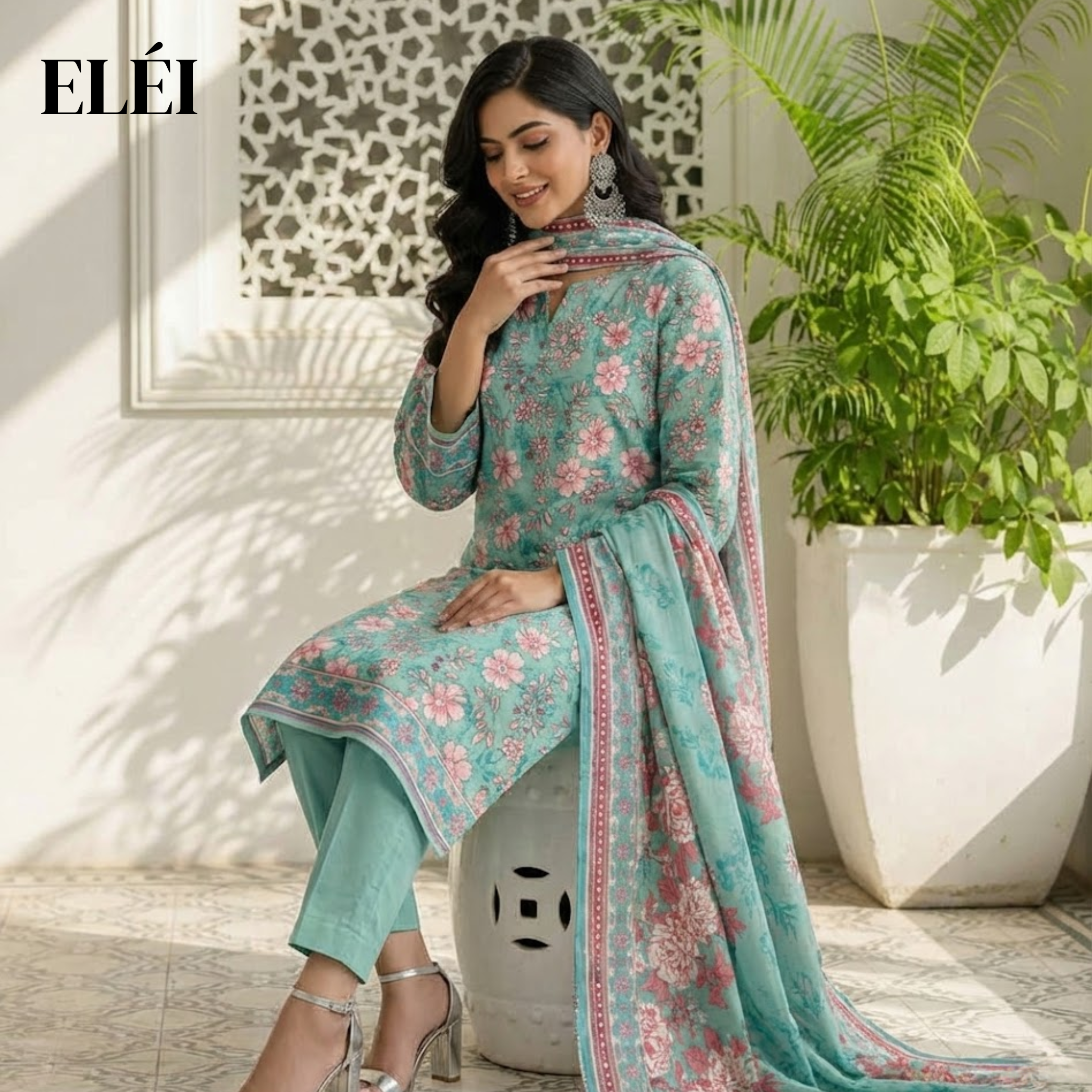 ELÉI VOLUME-06 ELÉI KARANDI 3PC PRINTED SUIT KR.56