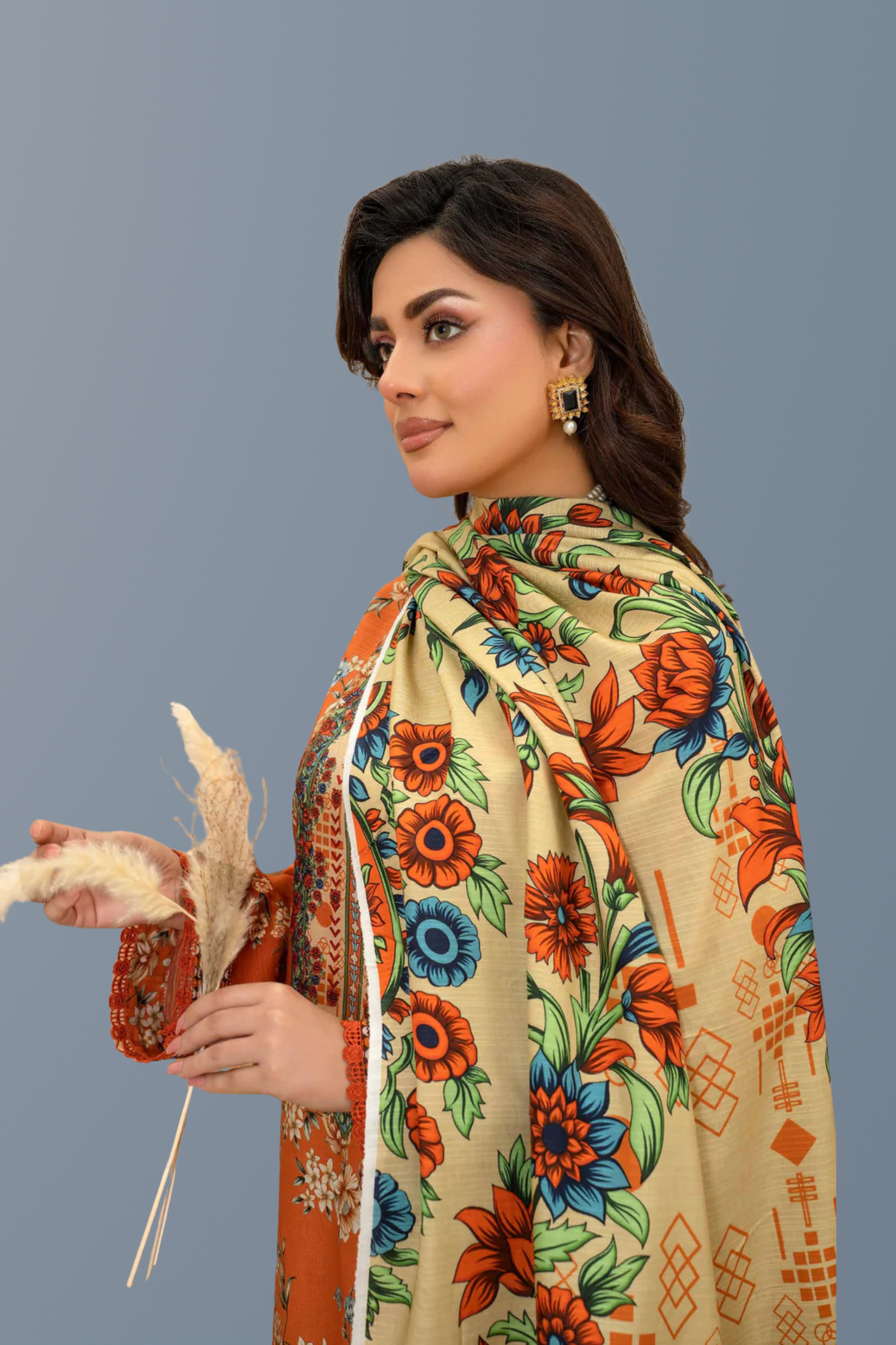 ELÉI VOLUME-05 ELÉI VISCOSE 3PC PRINTED SUIT N.41