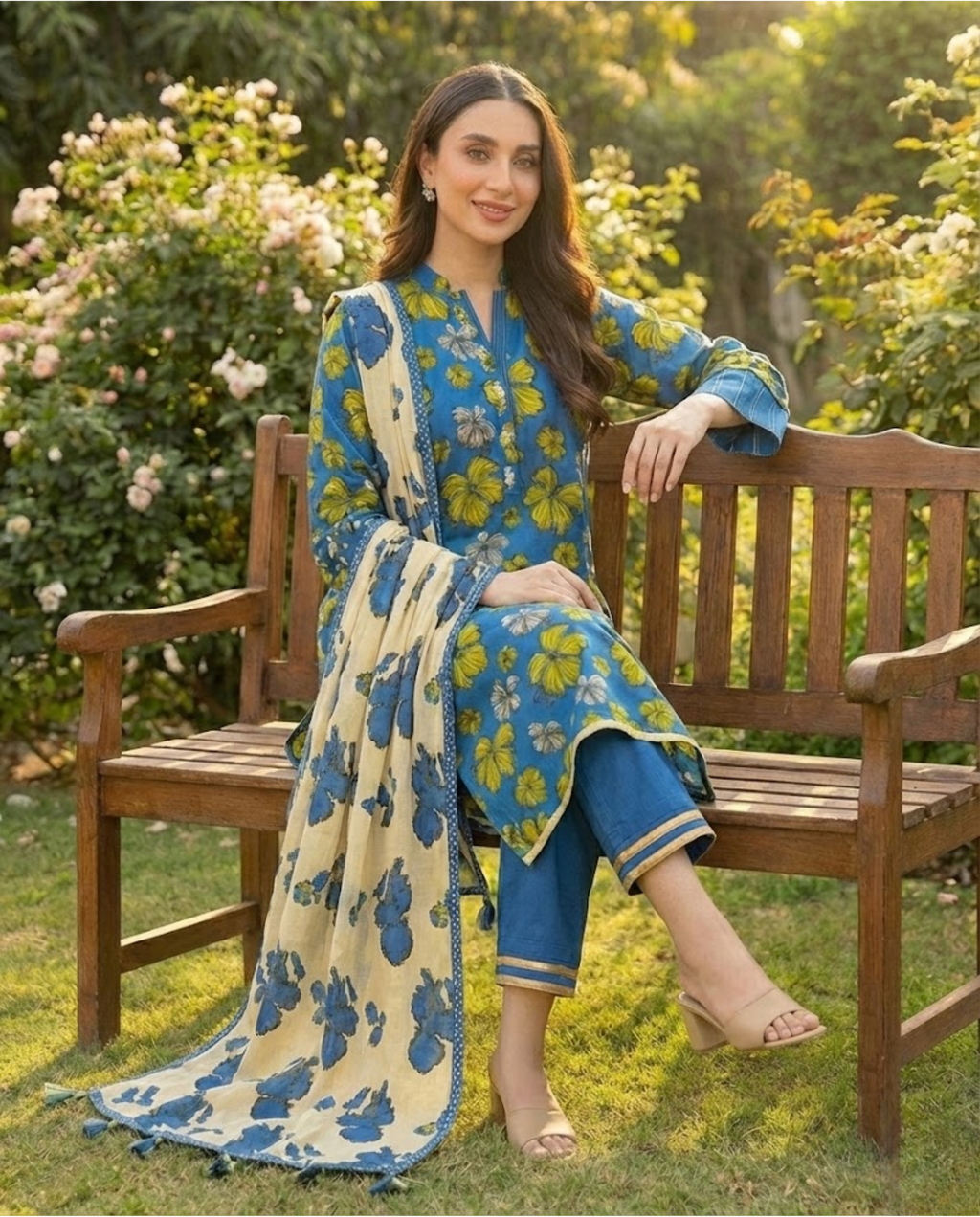 ELÉI VOLUME-04 KHADDAR 3PC PRINTED SUIT K.29