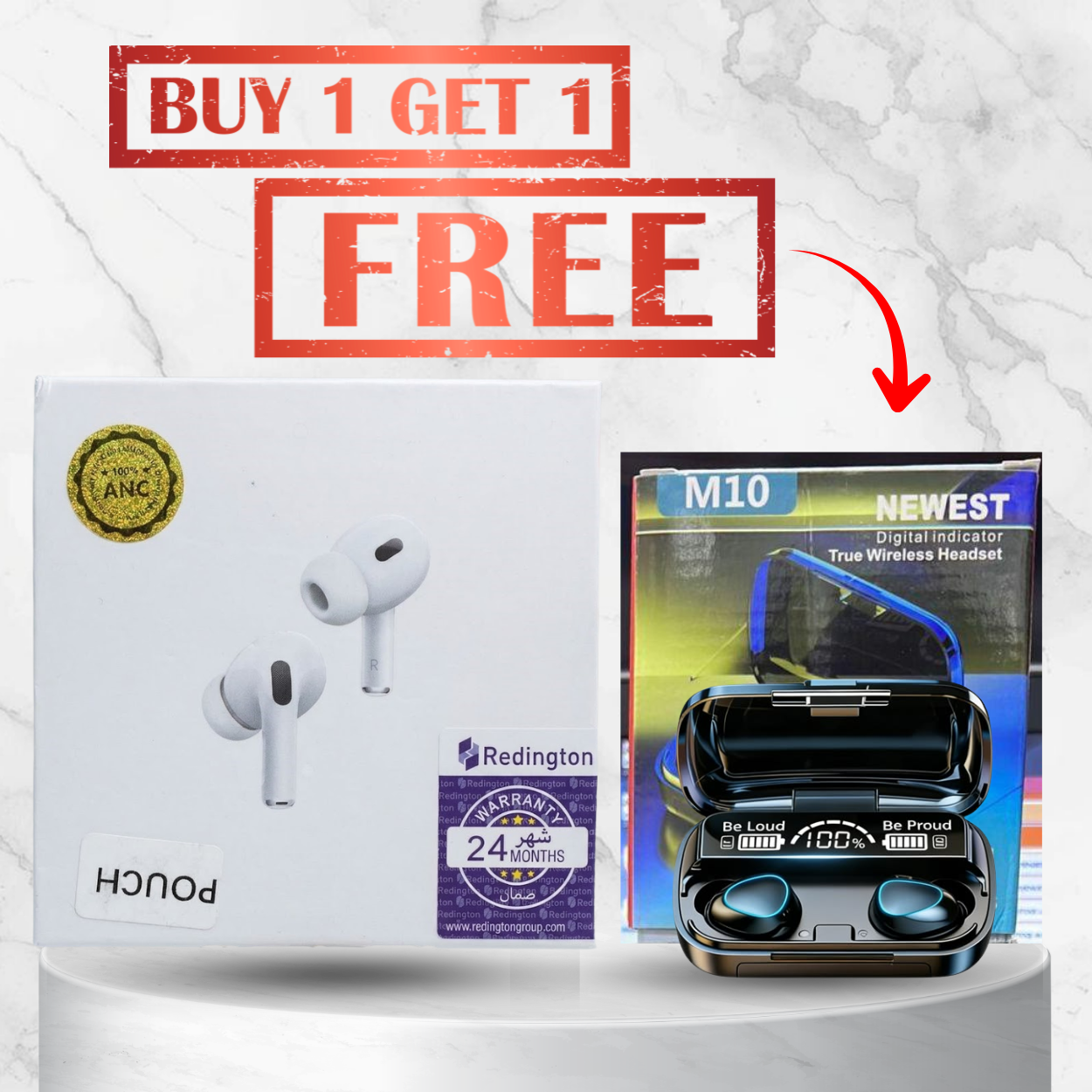 AirPods pro 2- BUY 1 GET 1 FREE  🎁🧧 (OFFER-2)