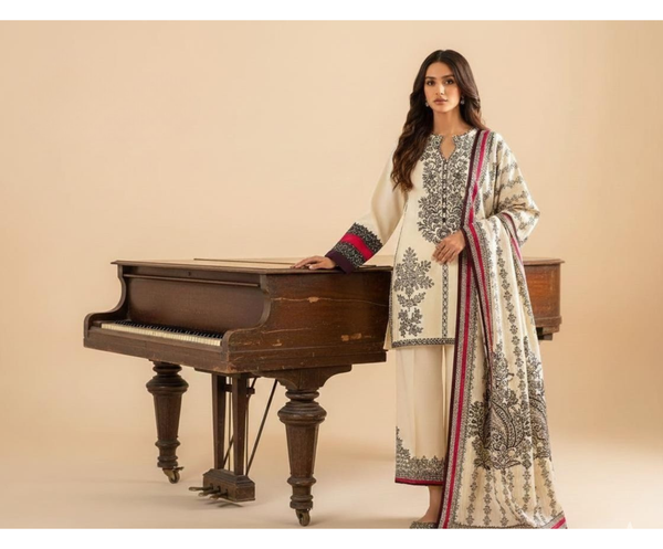 ELÉI VOLUME-01 DHANAK 3PC PRINTED SUIT D.02