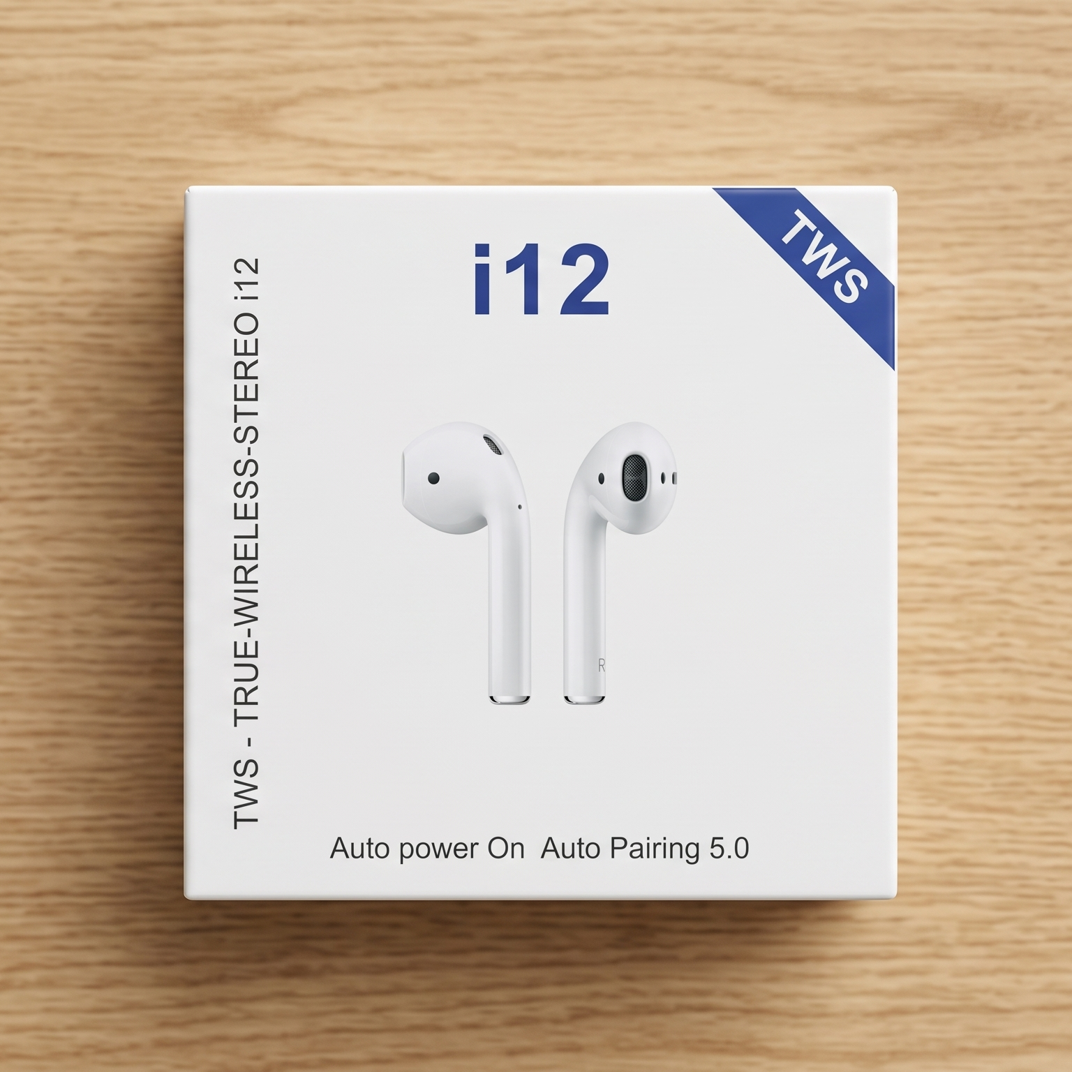 i12 TWS Wireless Earbuds – Premium Sound Quality & Touch Control